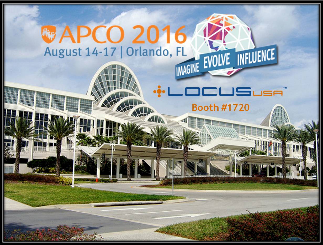Read more about the article LocusUSA to Exhibit and Present at APCO 2016